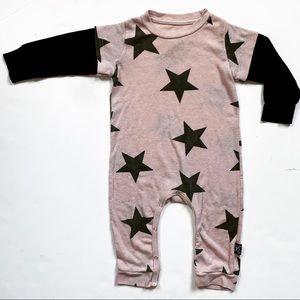 The Star Print Romper by nununu